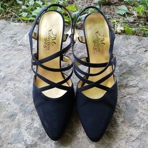 Womens black  PM collection  size 8.5W heels